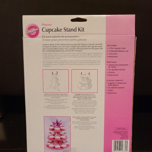 Wilton Kitchen New Princess Cupcake Stand Kit By Wilton Poshmark